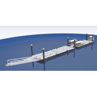 Причал грузо-пассажирский 60 метров